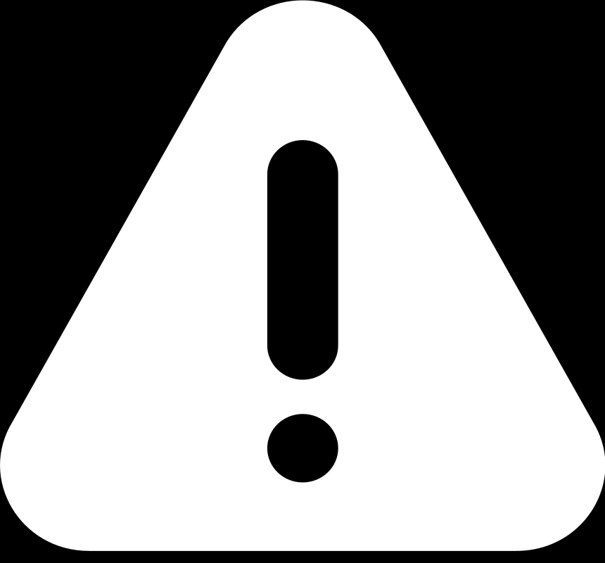 Icono de advertencia que ilustra el riesgo central estudiado en el paper: el unlearning estándar produce un estado frágil del modelo que puede ser revertido con facilidad mediante ataques de reaprendizaje.