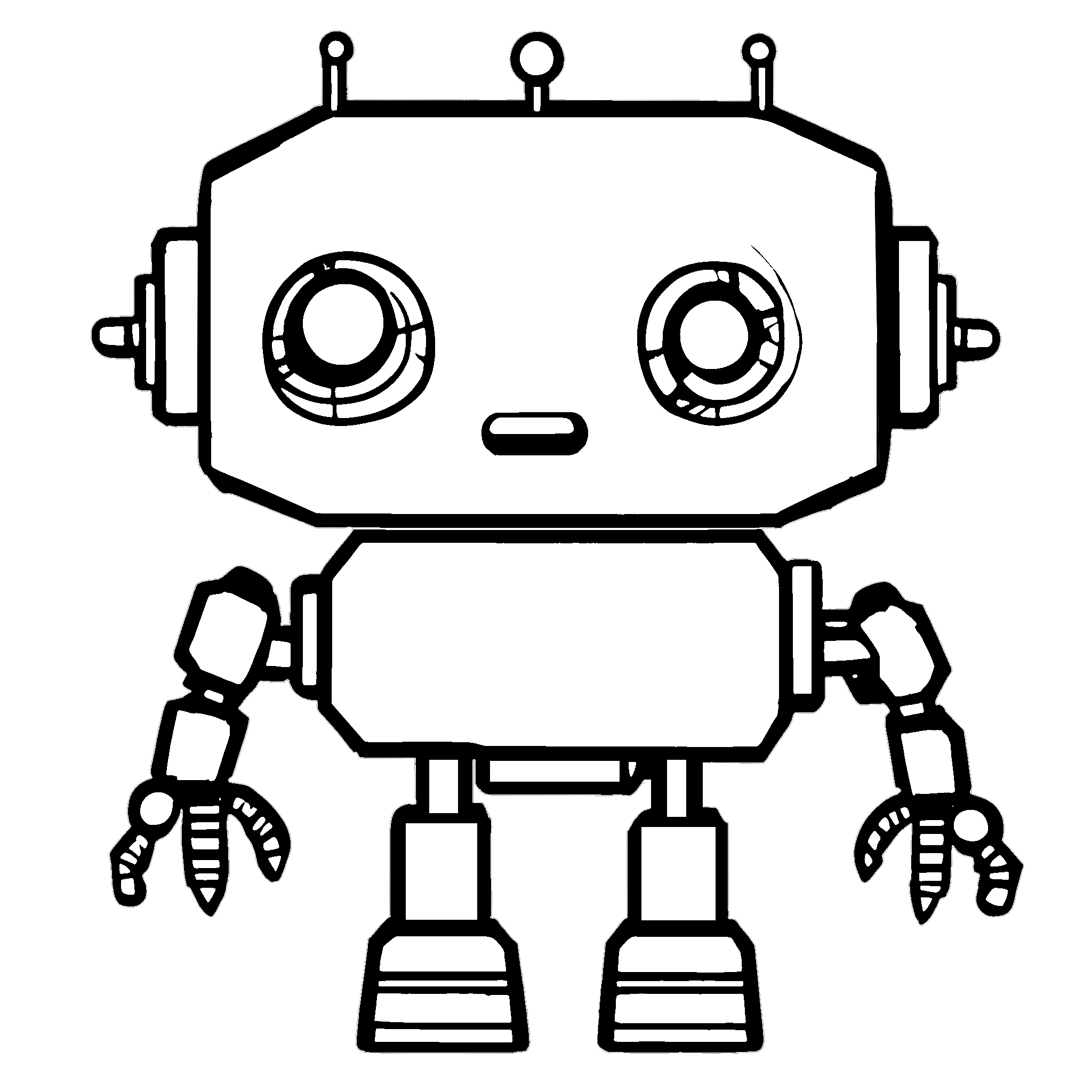 Ilustración de un robot que representa el LLM como sujeto del proceso de machine unlearning, tema central del survey que categoriza objetivos, métodos y evaluaciones del campo.